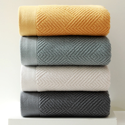 Long-staple tton Bath Towel Pure tton Thickened Adult Childr
