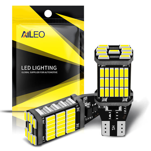 AILEO 2PCS T15 W16W 921 912 T16 902 LED Bulbs High Power 45p
