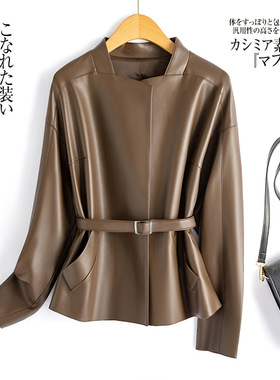 2026 Haining Genuine Leather Women's Short Korean Style Stra