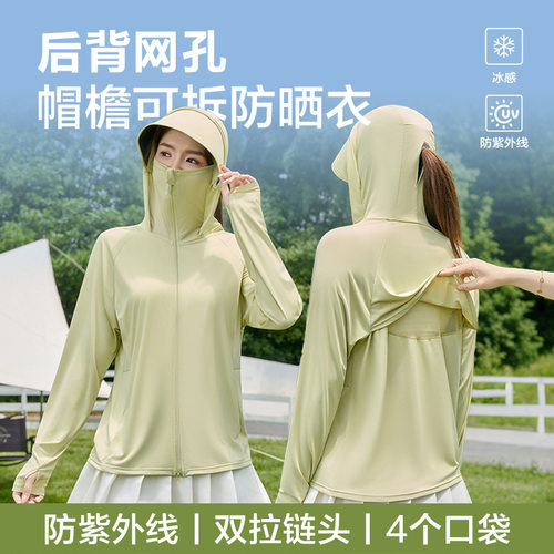 Sun Protection Clothing For Women 2026 Ice Silk Thin Anti-uv