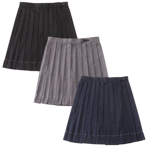 Jk Uniform Solid Color Pleated Skirt Orthodox Skirt Student