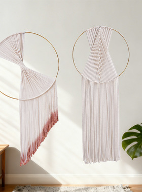 Circle Tapestry Handmade Woven Flow Circle Sue Tapestry Bohe