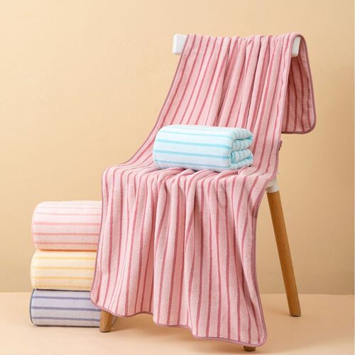 ral Fleece Towel Gift Box Thickened Large Bath Towel Househo