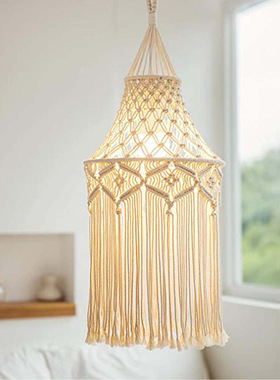 Homestay Decorative Lampshade Tapestry Handmade Woven Home C