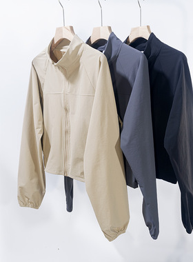 Quick Drying Stand llar Yoga Jacket Women's Thin Windproof O