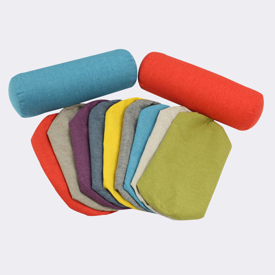Solid lor Cylindrical  Case Imitation tton And Linen Long  C