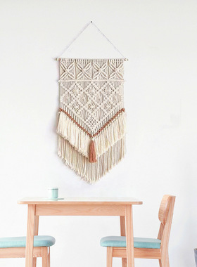 Handmade Woven Tapestry Tassel Hanging Decorations Bohemian