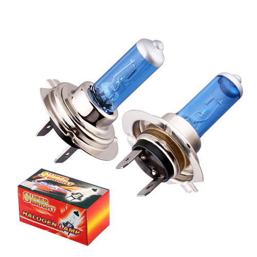 2pcs H7 Super Bright White Fog Halogen Bulb 100W Car Head Li