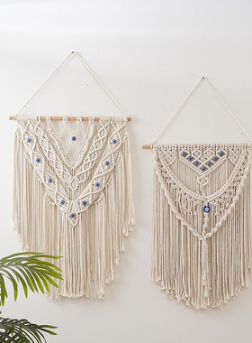 Hand Woven Tapestry Living Room Bedroom Wall Decoration Tape