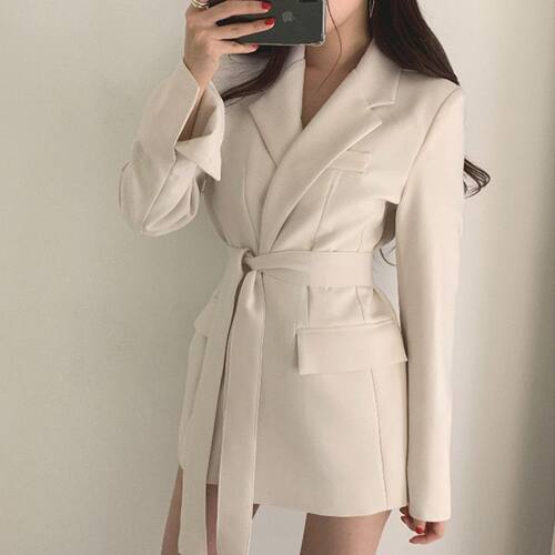 High-end Textured Small Suit 2024chic Retro Hong Kong Style