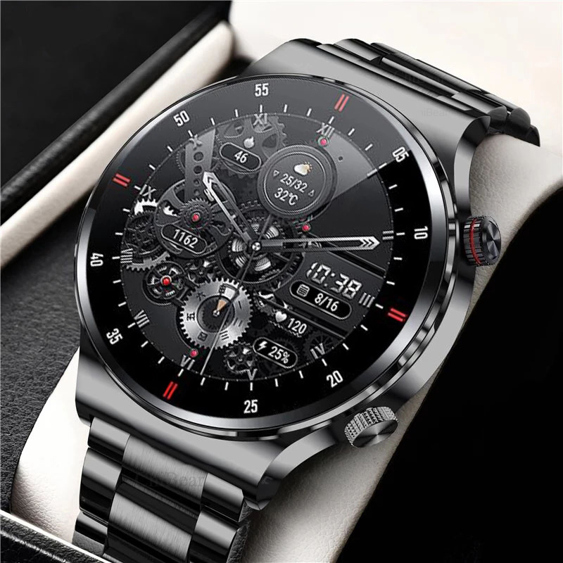 2023 New ECG Monitoring Smart Watch Men Bluetooth Call Fitne