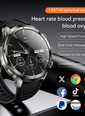 H19 Smart Watch 4g Android Card Nfc Heart Rate Mobile Phone