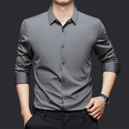 Men's 2026 Seamless Non-ironing Business Casual High-end Shi