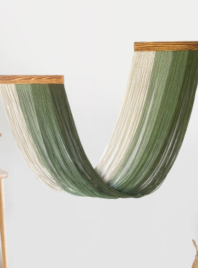 Wood Board Tassel Tapestry Wind Home Decorative Bohemian Sty