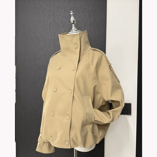 2026 Early British Style Stand llar Short Korean Style Uniqu