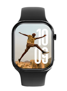 跨境新款Watch10 max蓝牙通话智能手表心率健康运动无线充华强北S