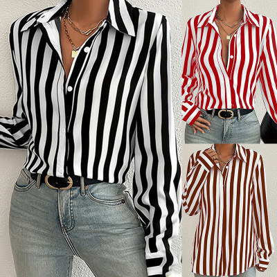 Striped Elegant Elegant Women's Daily Commuter Wear Striped