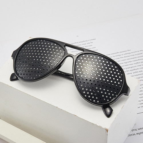 Fashion Eyewear Black Sunglasses for Eyesight Improvement Ca