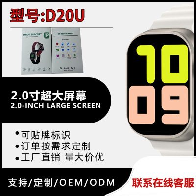 D20u Smart Magnetic Wireless Charging Sports Sleep Monitor