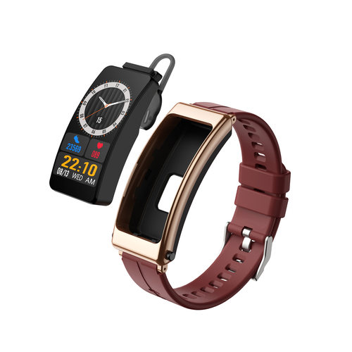 K13 Smart 2-in-1 Touch Waterproof Music Pedometer Heart Rate
