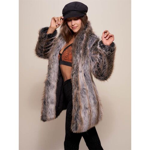 2026 Warm Faux Fur Coat Women's Jacket Factory Direct Sales