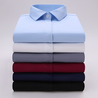 2026 Women's Bamboo Fiber Women's Shirt Non-iron Business We