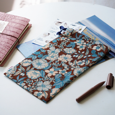 liberty旅行者A6笔记本束口袋收纳袋TN手帐本保护袋抽绳袋内胆包