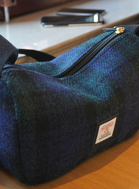 harris tweed哈里斯吐司包斜挎包女大容量枕头包运动休闲通勤女包