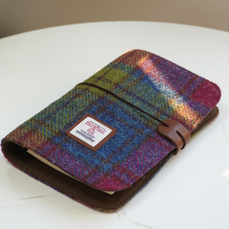 哈里斯粗花呢tn手账软面格纹