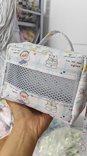 蜜袋鼯外出包双仓包夏季豆豆绒斜挎包（双仓包）