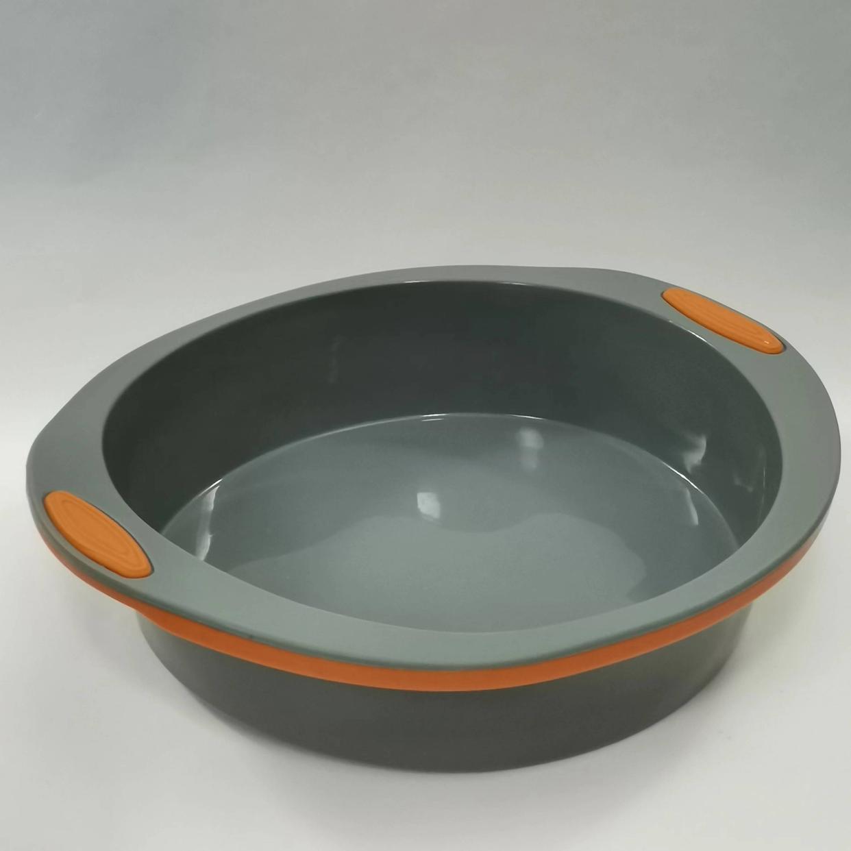 gala硅胶圆蛋糕模具焗饭烤盘多用
