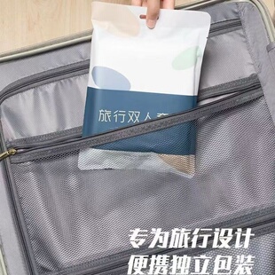 一次性床单被套单人三件套双人四件套床上用品枕套酒店出差套装