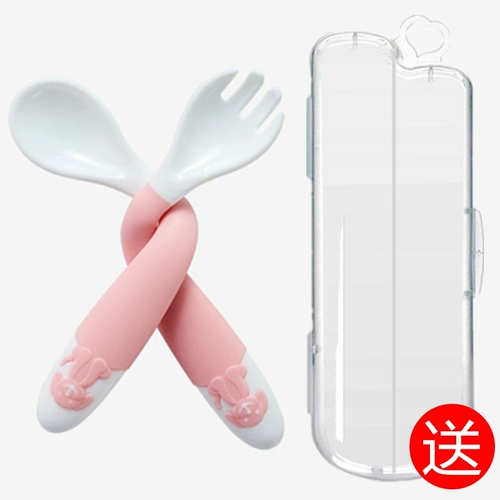 Детская ложка для еды для тренировок, вилка, Бибикар Толокар Плазмакар, посуда