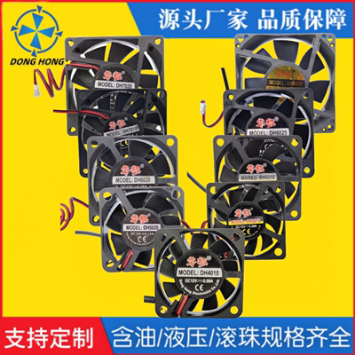 东弘零极九号电动车充电器散热风扇4010 5020 6025 8025风机12V