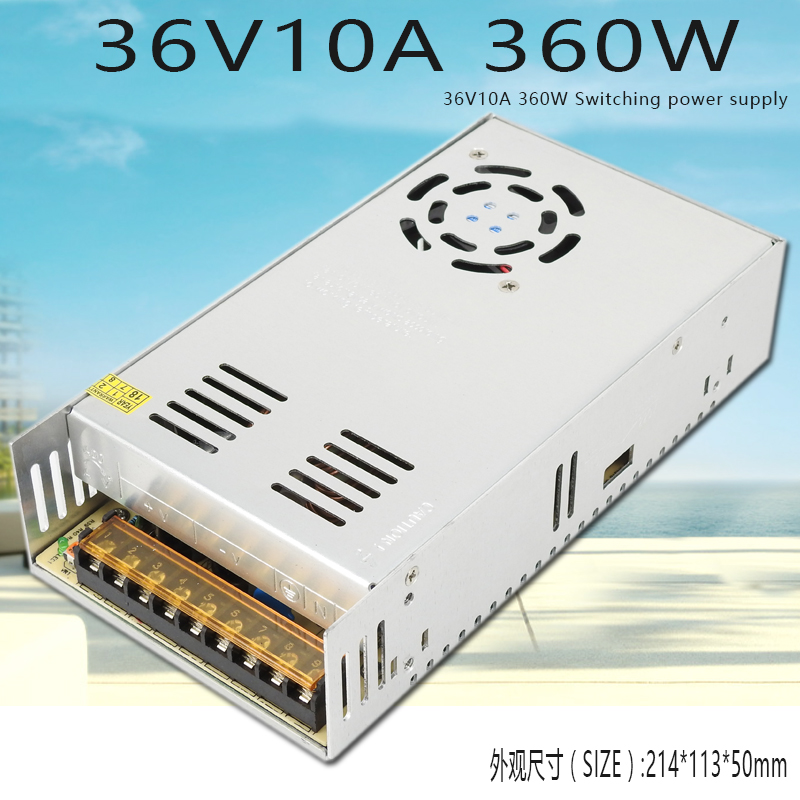 220V转36V10A开关电电源 LED工业控制 通讯系统电源36V360W变压器 五金/工具 开关电源 原图主图