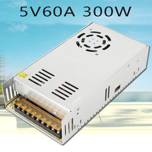 开关电源 5V60A变压器 220V转5V300W LED模型模组电源 S-300-5