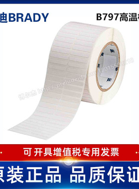 THT-40-797-10/34.93x6.35定制代打印贝迪B797聚酰亚胺耐高温标签