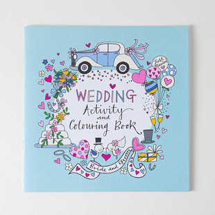 英国Rachel Ellen Designs婚礼活动画图书填色本涂色本