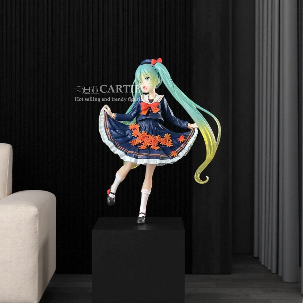 初音未来MIKU猫耳睡美人旗袍长发公主兔女郎FURYU泡面压手办