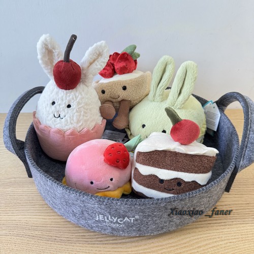 英国JELLYCAT甜点蛋糕面包公仔