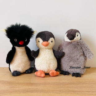 正品现货 英国JELLYCAT珀西跳岩莫里斯马可罗尼 花生企鹅毛绒玩具