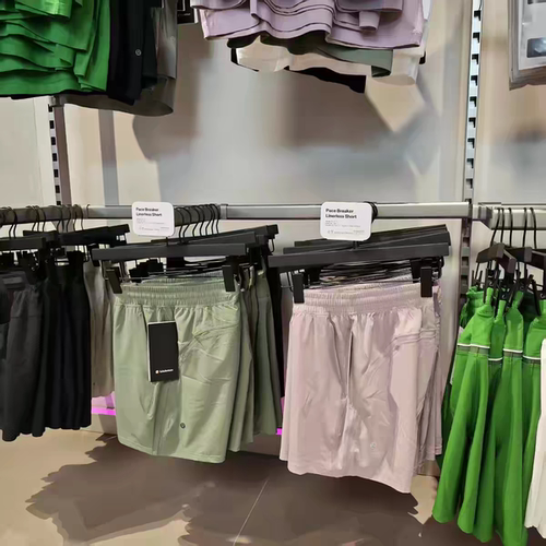 lululemon男士速干健身运动短裤