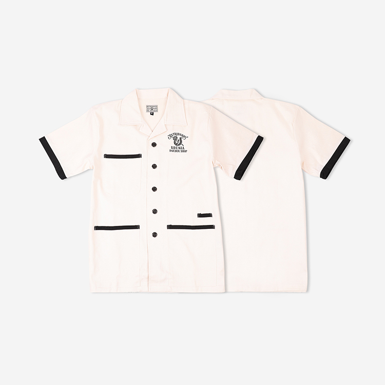 Retrodandy翻领短袖复古