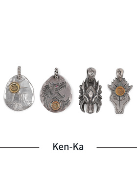 印第安吊坠Ken-Ka纯银男女