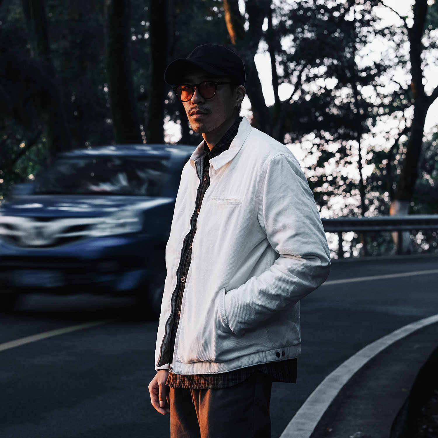 33oz TIME RECORD新雪丽棉服复古灯芯绒外套日系道袍冬款保暖棉衣