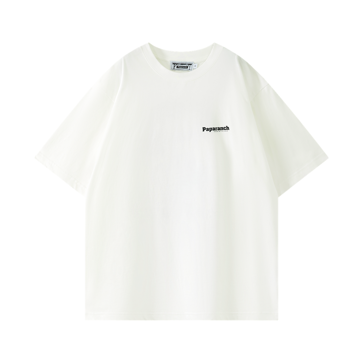 33oz PapaRanch美式复古重磅T恤工装西部背后印花短袖圆领Tee