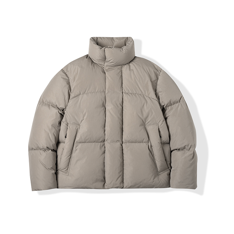 33oz  NATIVEWELL立领羽绒服白鸭绒蓬松保暖桃绒手感泷定日本面料