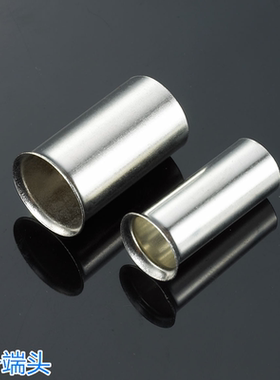 EN1510紫铜 2000只1包E型裸端子管形裸端子 喇叭铜管厂家直销