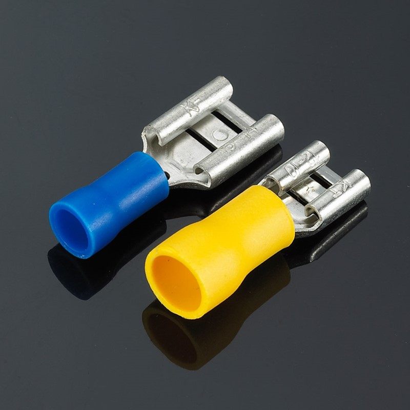 母预绝缘端头/插簧FDD2-250 6.3插簧 1000装/包 国标 0.4MM