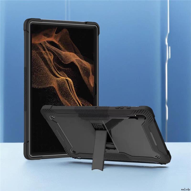 適用於三星samsung tab S7fe s8+ S9 S10 ultra case s8 plus x806 A8 A9+ cover保护套T295皮套T510硅胶防摔
